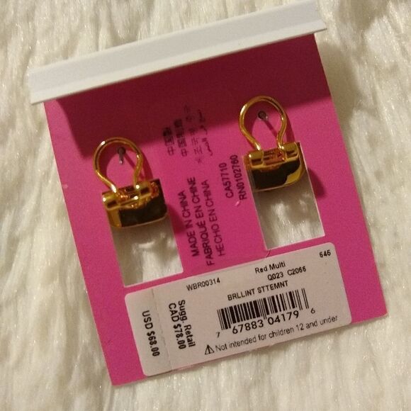 Kate Spade New York Baguette Stone Statement Studs - Picture 4 of 4